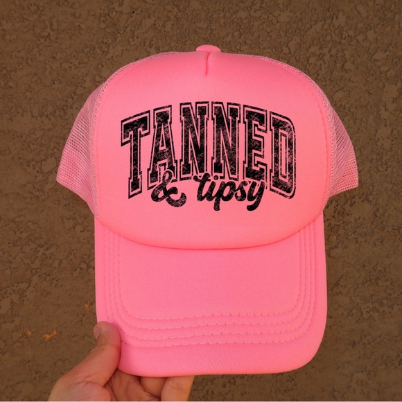 Tanned & Tipsy Trucker Hat